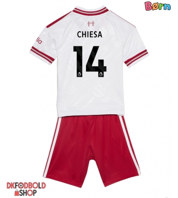 Liverpool Federico Chiesa #14 Udebanesæt Børn 2026-27 Kort ærmer (+ korte bukser)